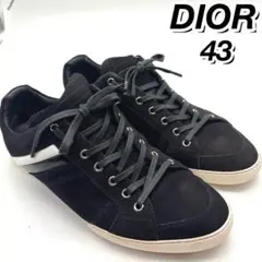 【美品！！】DIOR ディオールブラック スニーカー 43
