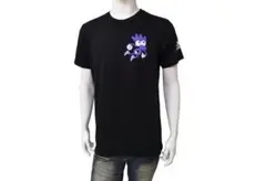 adidas アディダス メンズ 半袖 プリント Tシャツ ブラックM