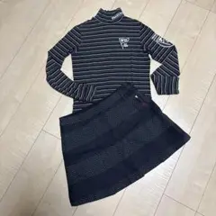 PEARLY GATES タートルネック＆スカートセット