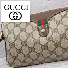 【美品】GUCCI オールドグッチ ショルダーバッグ シェリー GGスプリーム