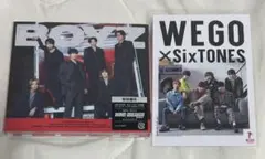 【いいね不要】SixTONES BOYZ 初回盤B 未開封品 CD おまけ付き