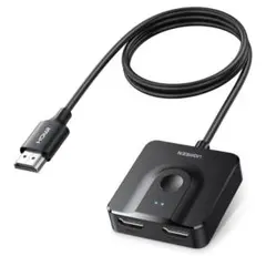UGREEN HDMI 切り替え器 HDMiセレクター 2入力1出力 双方向