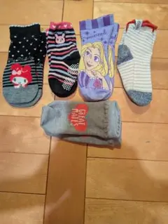 キッズ靴下セット（アリエル・ミニー・ラプンツェル）