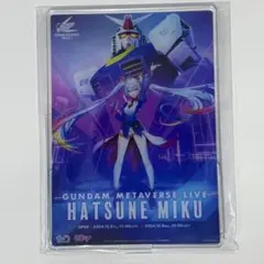 初音ミク　ガンダム　コラボアイテム　アクリルパネル