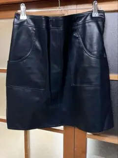 SHEIN レザースカート