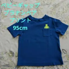 ベビー GAP ブラナンベア プリント Tシャツ ブルー 95cm