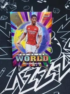 topps ucc finest William Saliba /299