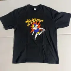 美品 ブラックアイパッチ 飛び出し坊や Tシャツ ビックロゴ 人気L ブラック 美品】BLACK EYE PATCH Tシャツ 飛び出し坊や 希少カラー L