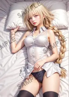 AI美少女 コスプレ 下着 サイズを選べる 高画質 ポスター S-0909