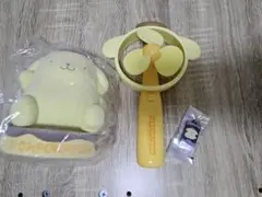 ポムポムプリン ハンディファン 貯金箱