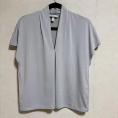 グレー ショートスリーブ シャツ