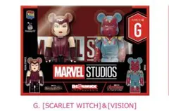 MARVEL STUDIOS ベアブリック 2体セット G賞