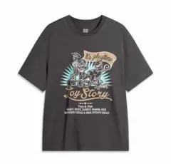 トイストーリー　lining Tシャツ　2024 古着風