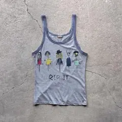 2011ss Galliano “rip it" cotton A-shirt