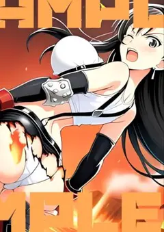 A4 ポスター　美少女　美女　ティファ　ファンアート　同人