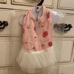 タイムセール❣️新品❤︎ルイスドッグ ❤︎ストロベリーチュチュワンピース