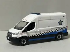 グリーンライト 1/64 シカゴ警察 フォード トランジット ミニカー