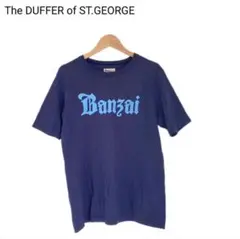 ザダファーオブセントジョージ　ロゴ　Tシャツ　日本製　パープル　半袖　丸首　L