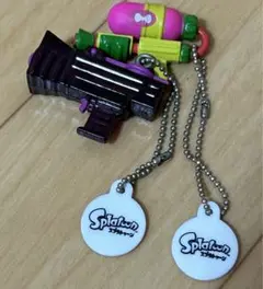 スプラトゥーン ブキ型キーホルダー 2個セット（ガチャガチャ／2015年）