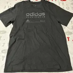新品 アディダス adidas メンズ・コットン半袖Tシャツ XL 黒