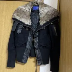 ソードフィッシュ ラビットファー付ジャケット M