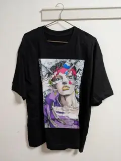 ジョジョの奇妙な冒険 岸辺露伴 Tシャツ 黒 ブラック アニメ 漫画 グッズ