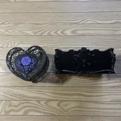 ANNA SUI アナスイ　ハート型小物ケース &小物トレーセット※おまけ付き
