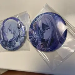 プロセカ　ニーゴミク　グリッター缶バッジ　2A 初音ミク　ニゴミク　セット