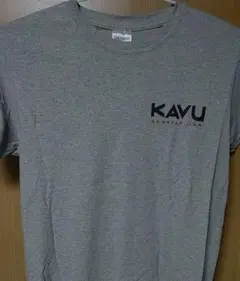 KAVU Tシャツ 美品　希少 グレー 帽子デザイン