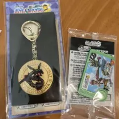 JRポケモン メガスタンプラリー2025メガレックウザ キーホルダー 新幹線