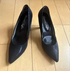 Oriental Traffic ブラック ハイヒール 38 24cm