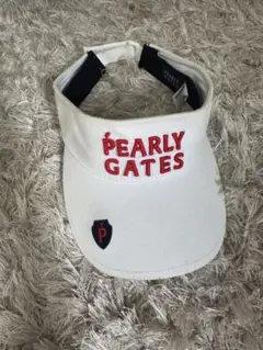 PEARLY GATES ホワイト バイザー