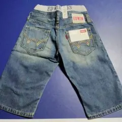 EDWIN 503 デニムハーフパンツ 140cm