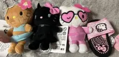ハローキティ　マスコット XOXOギャル　Vol.2 全4種 コンプ