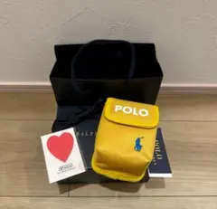 Polo Ralph Lauren イエロー ポーチ ゴルフ