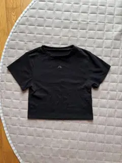 黒 クロップドTシャツ 半袖