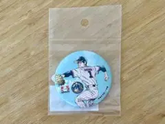 東京ヤクルトスワローズ あだち充コラボ　 上杉達也　缶バッジ