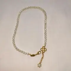 《美品》ユキトリイ真珠のネックレス チャーム付き