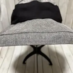 ハット　ワイヤー入り　UV グレー