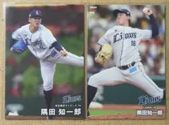隅田 知一郎 16 埼玉西武ライオンズ プロ野球チップスカード 2025