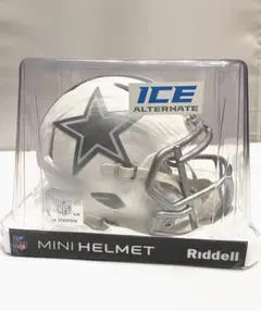 新品・未使用!【NFL ダラス カウボーイズ ICE ミニヘルメット アメフト】