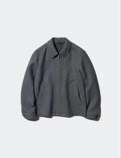 <2024限定>UNIQLO シングルカラーショートブルゾン XL