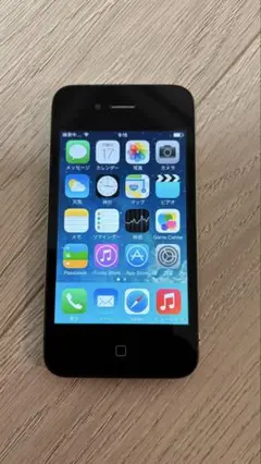 Apple iPhone 4 ブラック 本体 箱付き