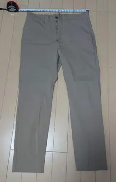 【GLOBAL WORK】スゴラク ストレッチ スリム パンツ Lサイズ