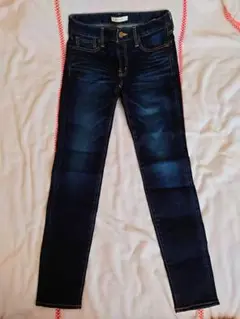 MOUSSY スキニーデニム ダークブルー