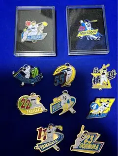 ベイスターズ ピンバッジ10個セット
