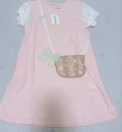 ピューピルハウス ショルダバッグ ワンピース レース袖 120