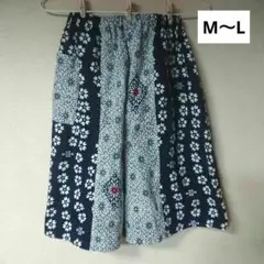 ハンドメイド ハーフパンツ 浴衣リメイク M〜L