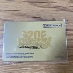 湾岸ミッドナイト 20周年記念 バナパス ブラックゴールド LAST 1枚！ お手軽価格で贈りやすい 湾岸ミッドナイト 20周年記念 バナパス