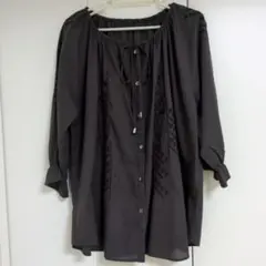 Hush Puppies ハッシュパピー トップス 七分袖 チュニック M